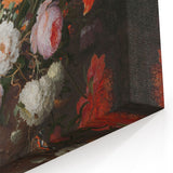 Elegant Baroque Floral Art | Antique Rococo Wall Art Print