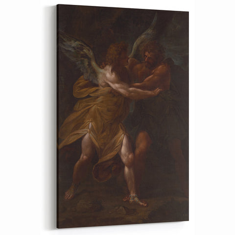 Baroque Art Landscape - Historical Print with Rich Detailing