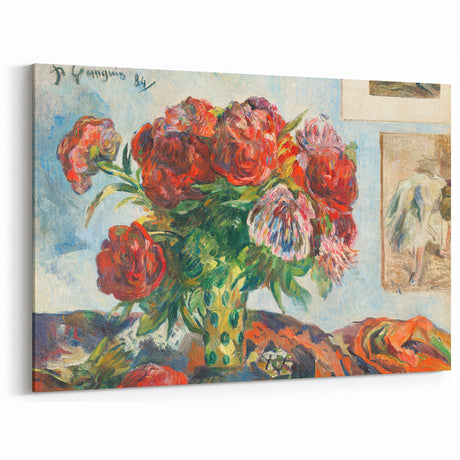Impressionist Floral Still Life - Vibrant Flower Arrangement Wall Art
