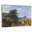 Famous Romantic Era Art: Lord Rivers' Stud Farm by Jacques–Laurent Agasse