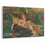 Expressionist Art - Pietà Abstract Expressionism Wall Art for Sale