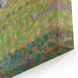 Impressionist Urban Scene - Street and Buildings Wall Art Print