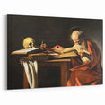 Baroque Art Print – Historical Saint Jerome with Skull