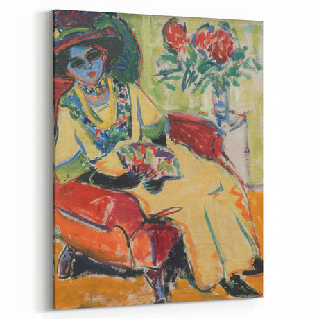 Expressionist Art - Portrait of Dodo Abstract Expressionism Wall Art
