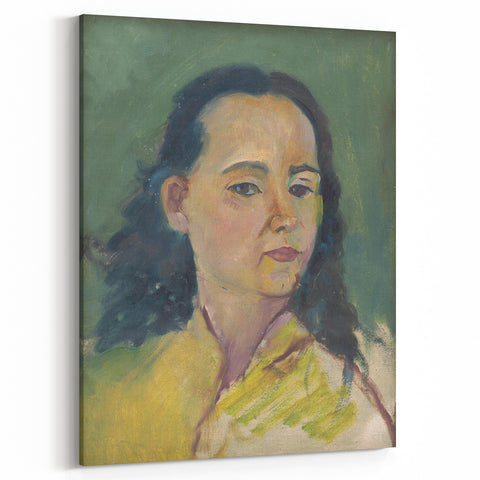 Expressionist Art - Portrait of a Woman Abstract Wall Art for Sale