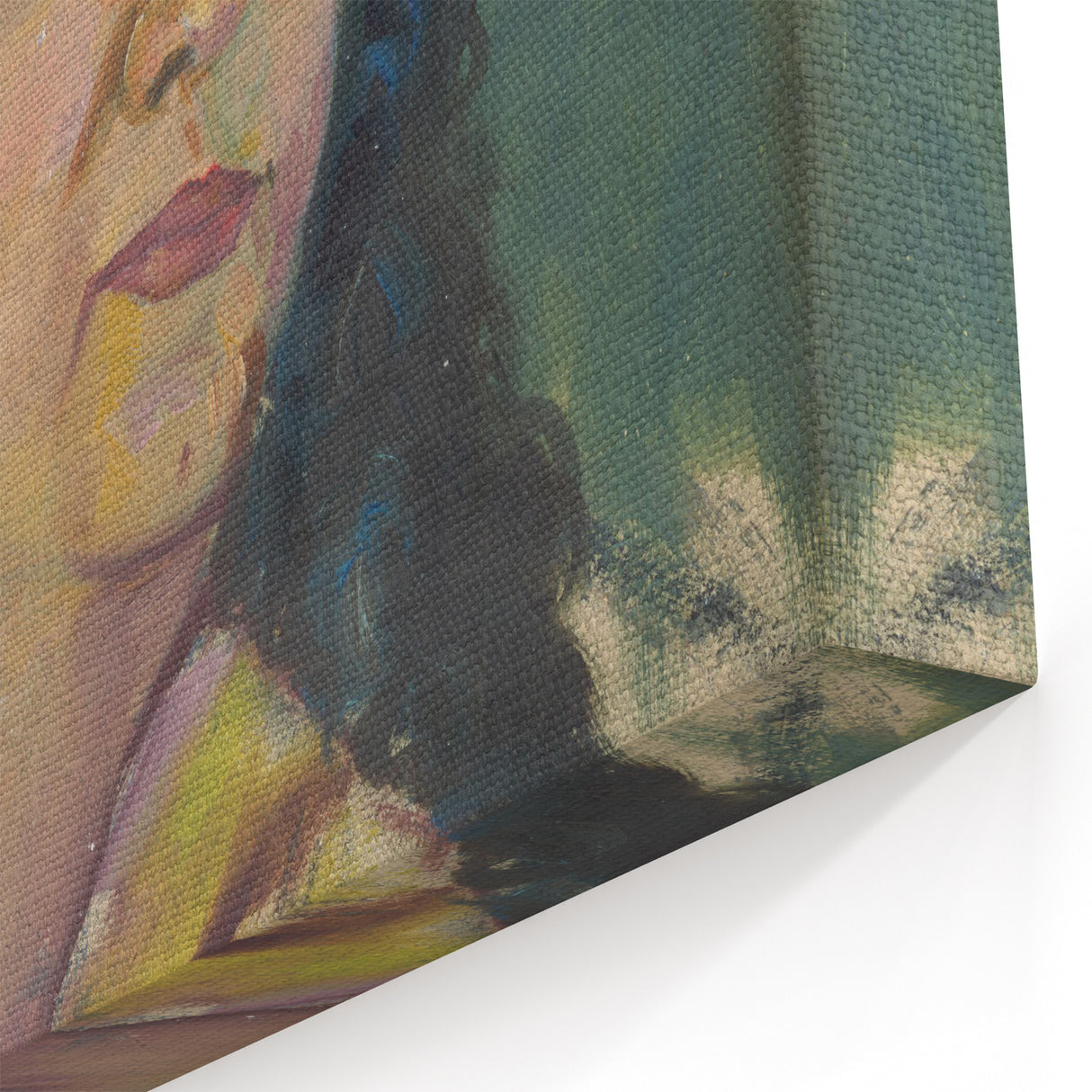 Expressionist Art - Portrait of a Woman Abstract Wall Art for Sale