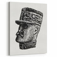 Expressionist Art - Portrait of Ferdinand Foch Abstract Wall Art