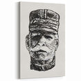 Expressionist Art - Portrait of General Joffre Abstract Wall Art