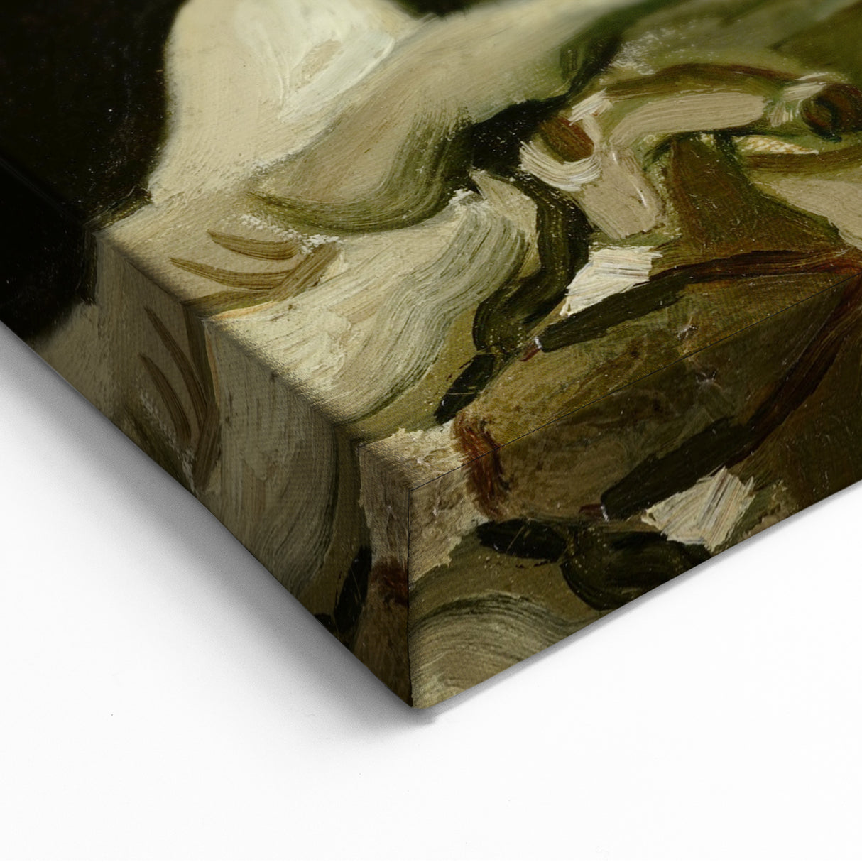 Van Gogh Canvas Prints - Skull with Cigarette Vincent van Gogh Art