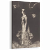 Modern Wall Art: Obsession - Dark and Surreal Monochrome Artwork