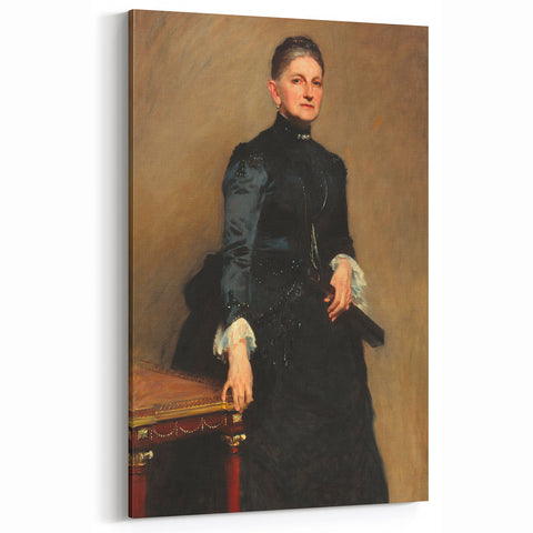 Modern Wall Art: Eleanora Portrait - Timeless Classic Elegance