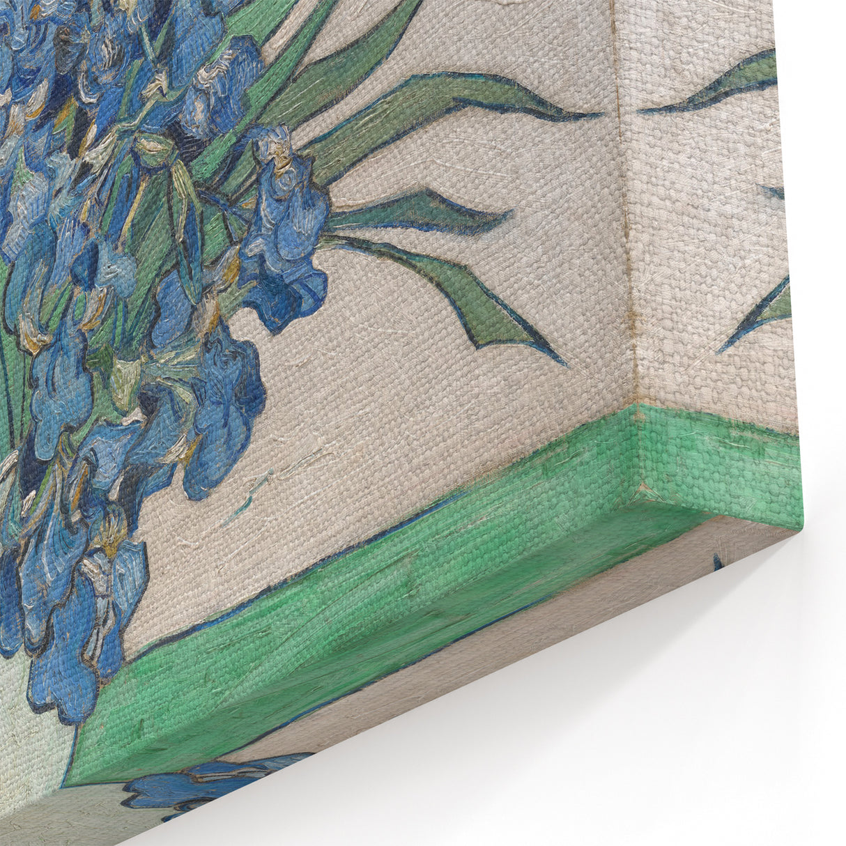 Van Gogh Canvas Prints - Elegant Irises in a Vase