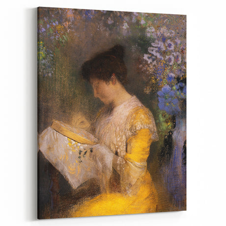 Modern Wall Art: Madame Fontaine - Elegant Impressionist Portrait