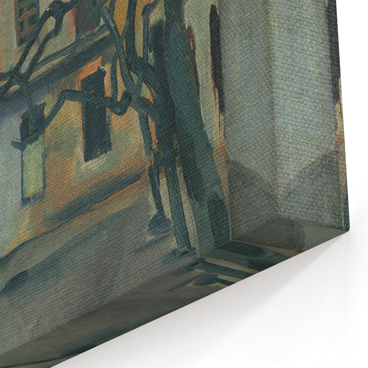 Modern Wall Art: Old Košice - Moody Architectural Landscape Print