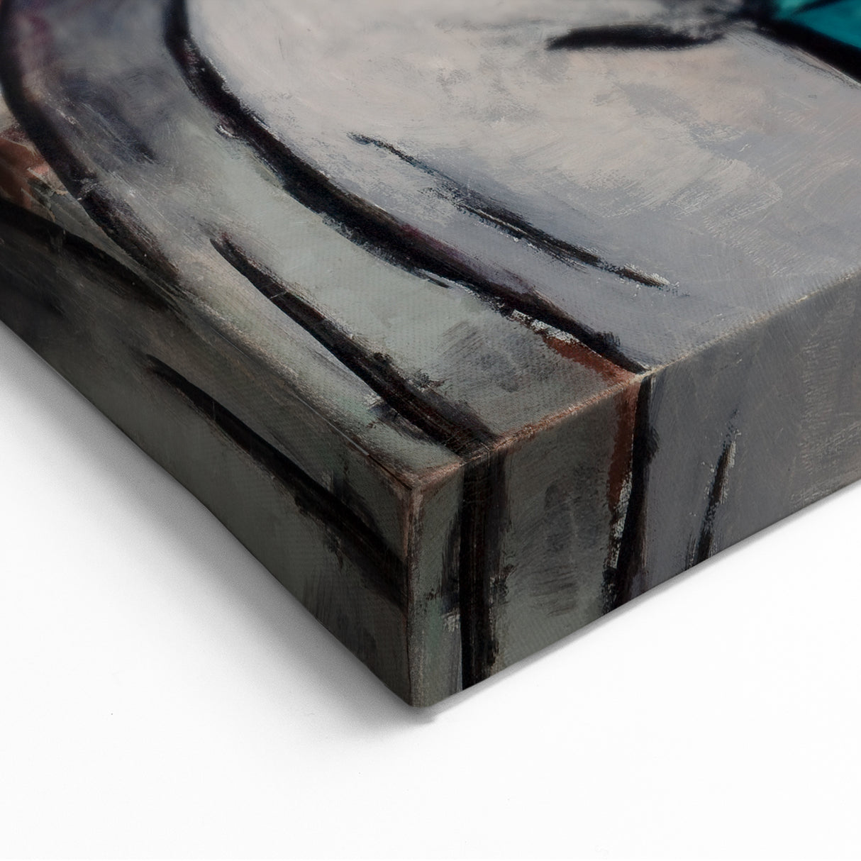 Modern Wall Art: Portrait of Ludwig Berger - Bold Abstract Expression