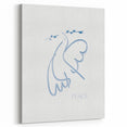 Modern Wall Art – Abstract Minimalist Design on Stretched Canvas