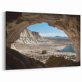 Scenic Cave Art with Rustic Landscape View - Cave Wall Art