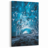 Cave Photography Prints - Majestic Ice Tunnel Wall Art