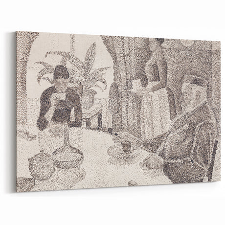 Modern Wall Art - Abstract Dining Room Scene by Paul Signac