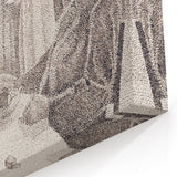 Modern Wall Art - Abstract Dining Room Scene by Paul Signac