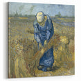 Vincent van Gogh Wall Art - Woman in the Wheatfield