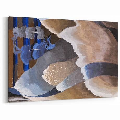 Modern Wall Art - Reaching Waves Abstract by Arthur Dove
