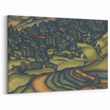 Modern Wall Art - Country Landscape by Konštantín Bauer