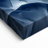 Natural Cave Pictures - Abstract Ice Waves Photography Wall Art