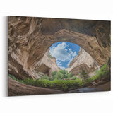 Scenic Cave Art Prints - Natural Archway and Blue Sky Wall Art