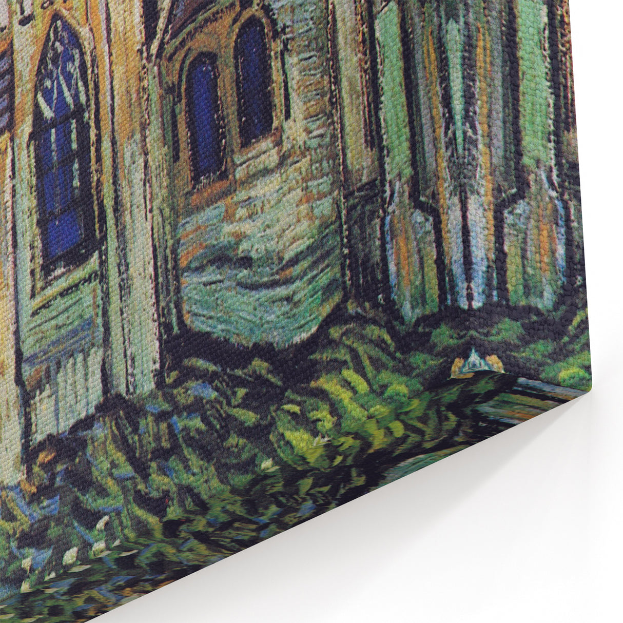 Van Gogh Canvas Prints - The Church at Auvers Wall Art for Sale