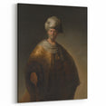 Historical Baroque Art Print of a Turbaned Gentleman - Classic Wall Art
