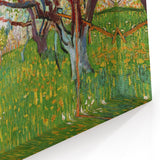 Vincent van Gogh Wall Art - Vibrant Spring Orchard Canvas Prints