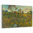 Sunset at Montmajour: Impressionist Landscape Wall Art by Van Gogh