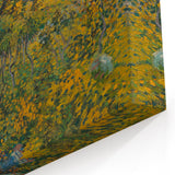 Sunset at Montmajour: Impressionist Landscape Wall Art by Van Gogh