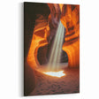 Cave Wall Art - Natural Scenic Cave Photography Prints with Sunlight Glow