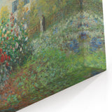 Artist's Garden in Argenteuil: Monet's Impressionist Floral Wall Art
