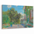 Artist's House at Argenteuil: Monet's Impressionist Garden Wall Art