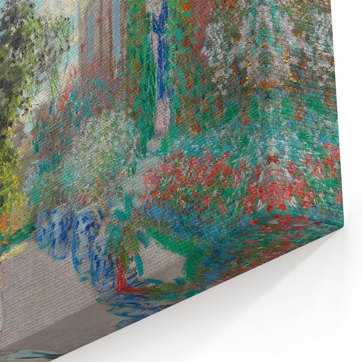 Artist's House at Argenteuil: Monet's Impressionist Garden Wall Art