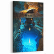 Underground Cave Photography - Scenic Water Pool Wall Art Prints