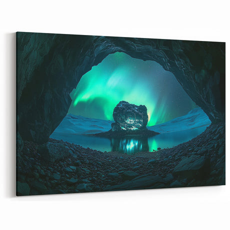 Aurora Cave Photography - Scenic Northern Lights Wall Art Prints