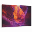 Radiant Canyon Lightscape - Bold Abstract Desert Wall Art