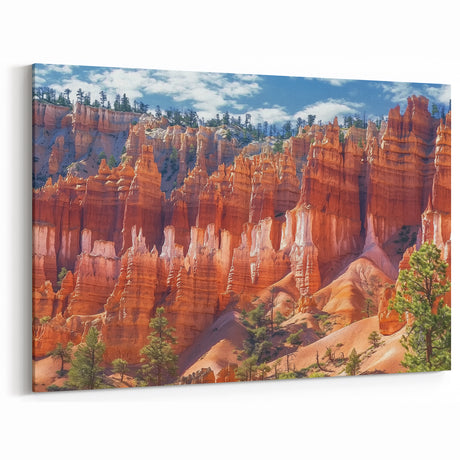Bryce Canyon Hoodoos - Vibrant Nature Landscape Wall Art