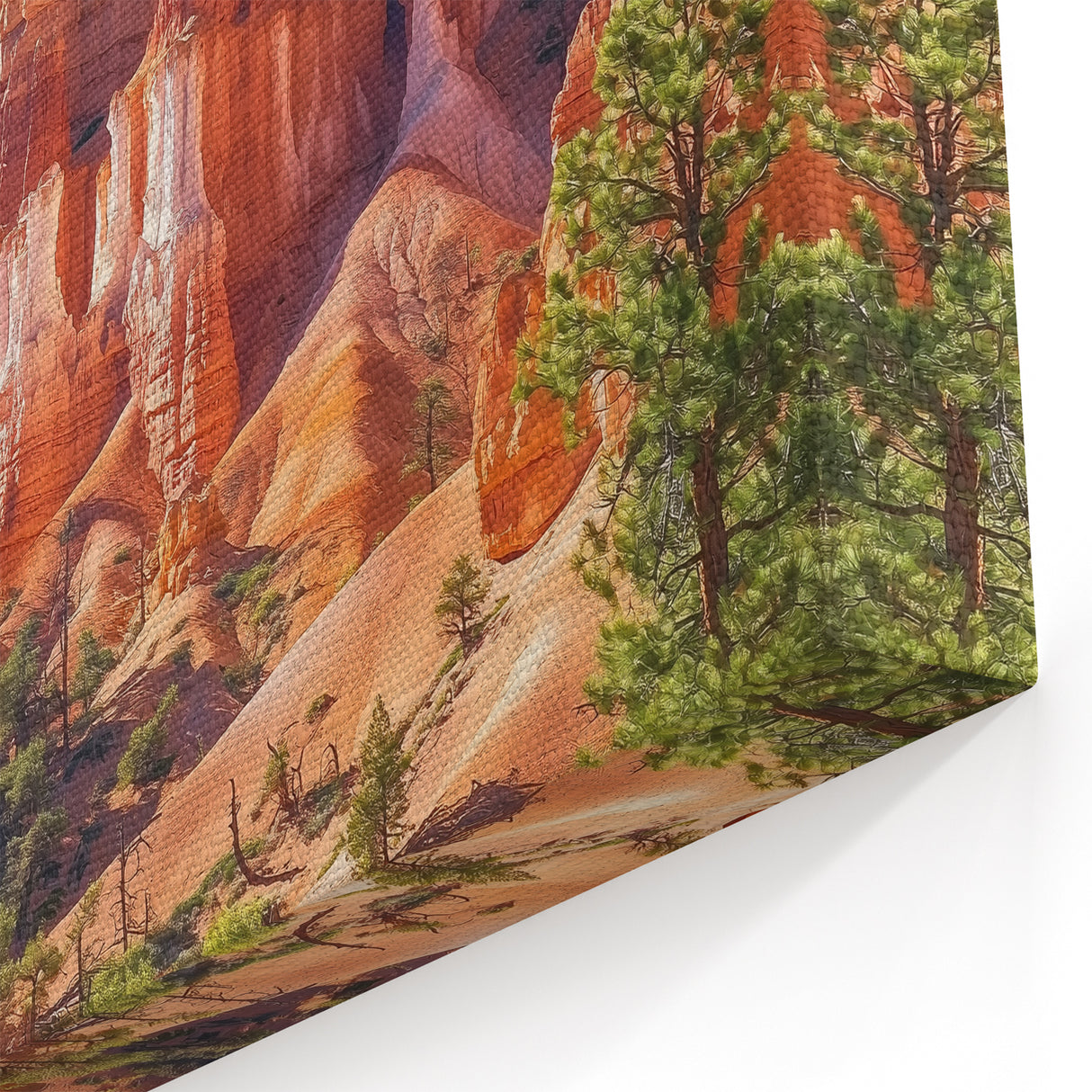 Bryce Canyon Hoodoos - Vibrant Nature Landscape Wall Art