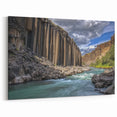 Basalt Canyon River - Stunning Natural Landscape Wall Art