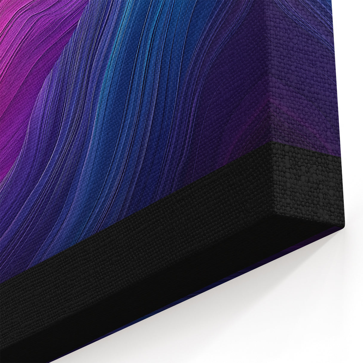 Abstract Cave Wall Art - Vibrant Multicolor Flowing Textures Photography