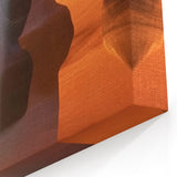 Canyon Light Beam Glow - Ethereal Sandstone Art