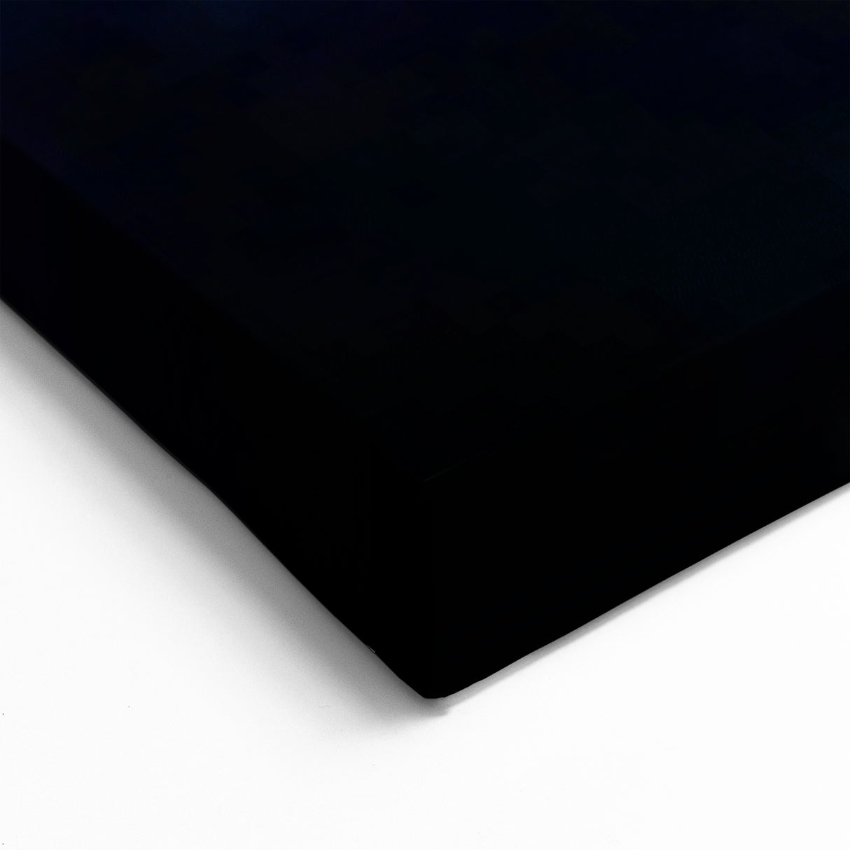 Cosmic Canyon Nightscape - Abstract Canyon Wall Art with Starry Sky