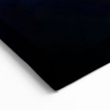 Cosmic Canyon Nightscape - Abstract Canyon Wall Art with Starry Sky