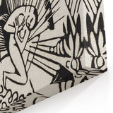 Modern Expressionism Wall Art | Abstract Black and White Print