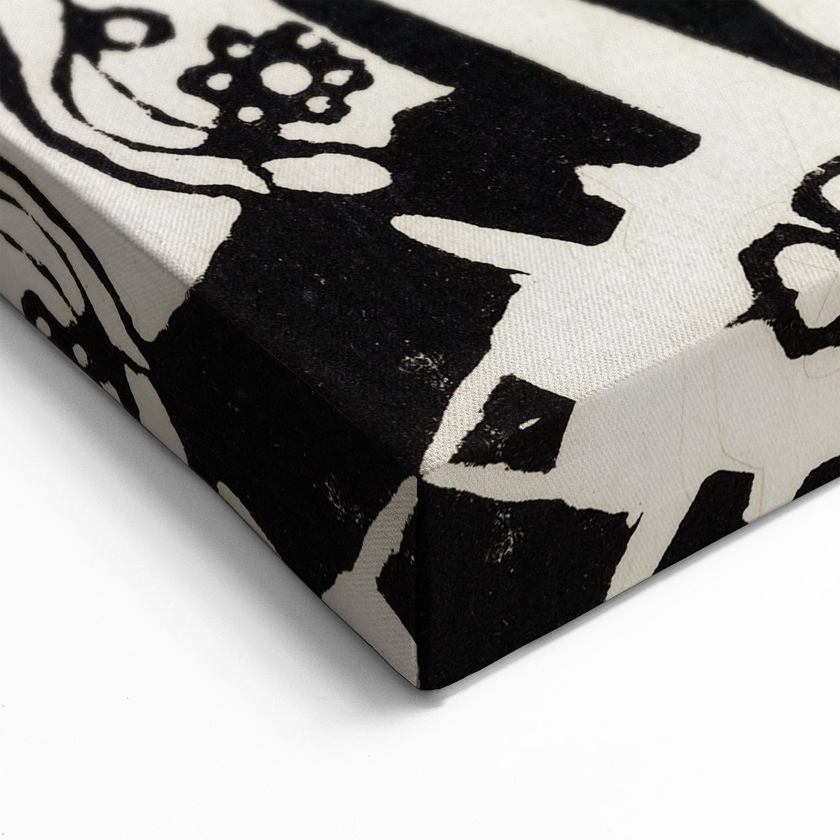 Modern Expressionism Wall Art | Abstract Black and White Print